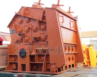 Impact crusher product map