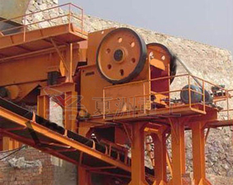 Jaw crusher on-site operating plans